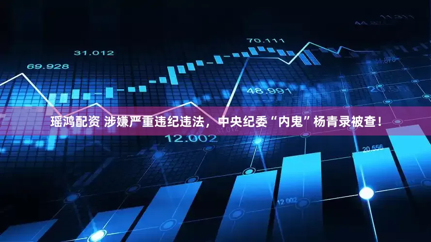 瑶鸿配资 涉嫌严重违纪违法，中央纪委“内鬼”杨青录被查！