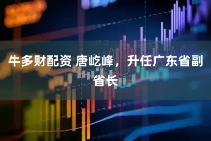 牛多财配资 唐屹峰,升任广东省副省长